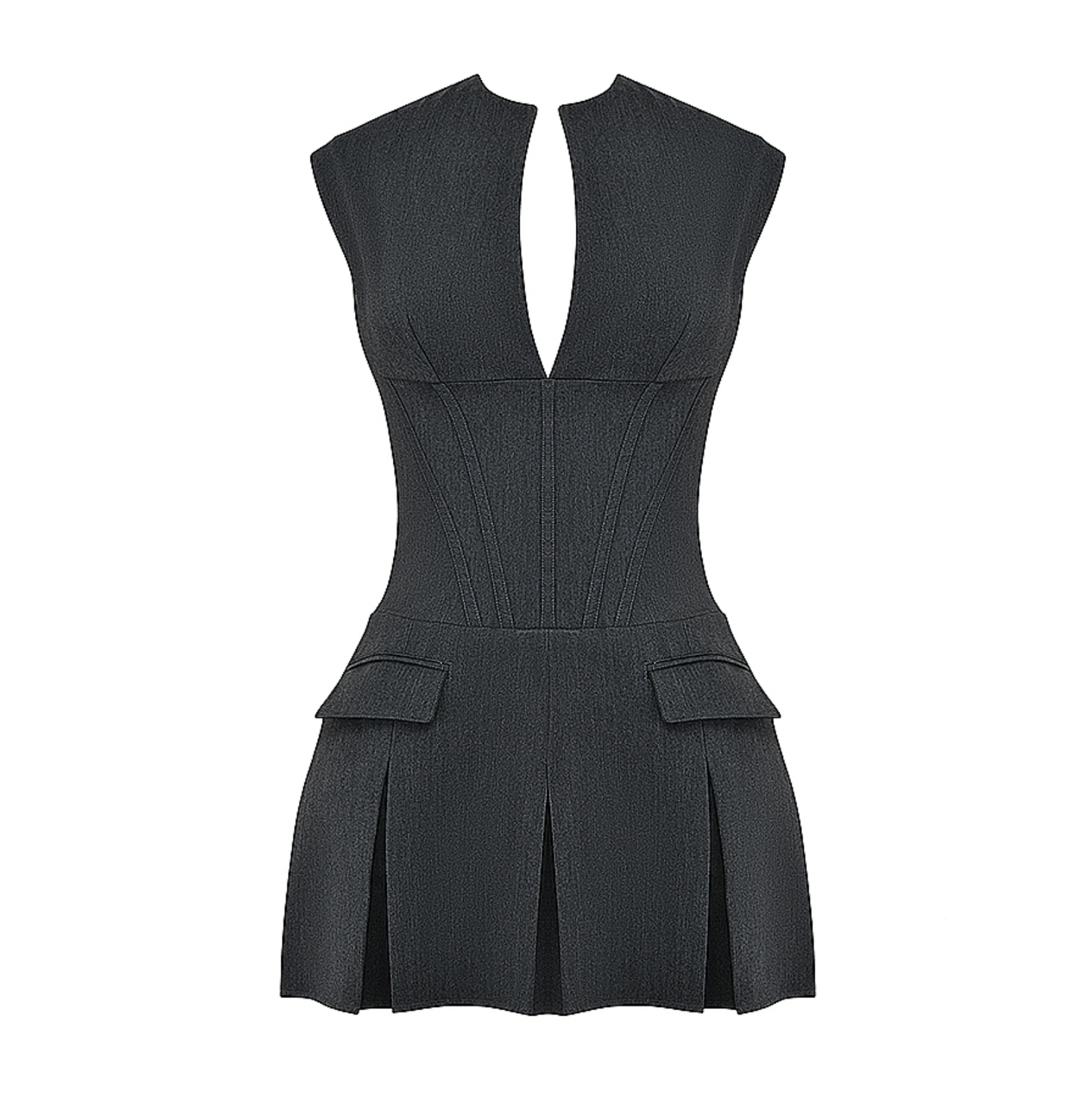 Erica - Pleated Mini Dress