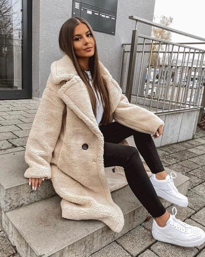 LOVI - Long Teddy Coat