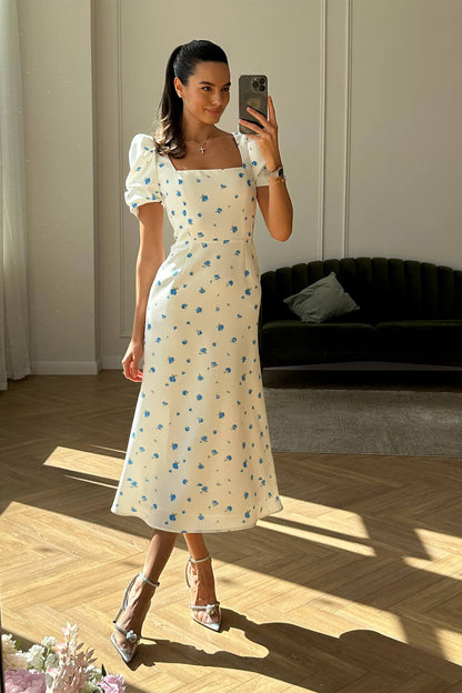 Garden Tea Party Midi Dress