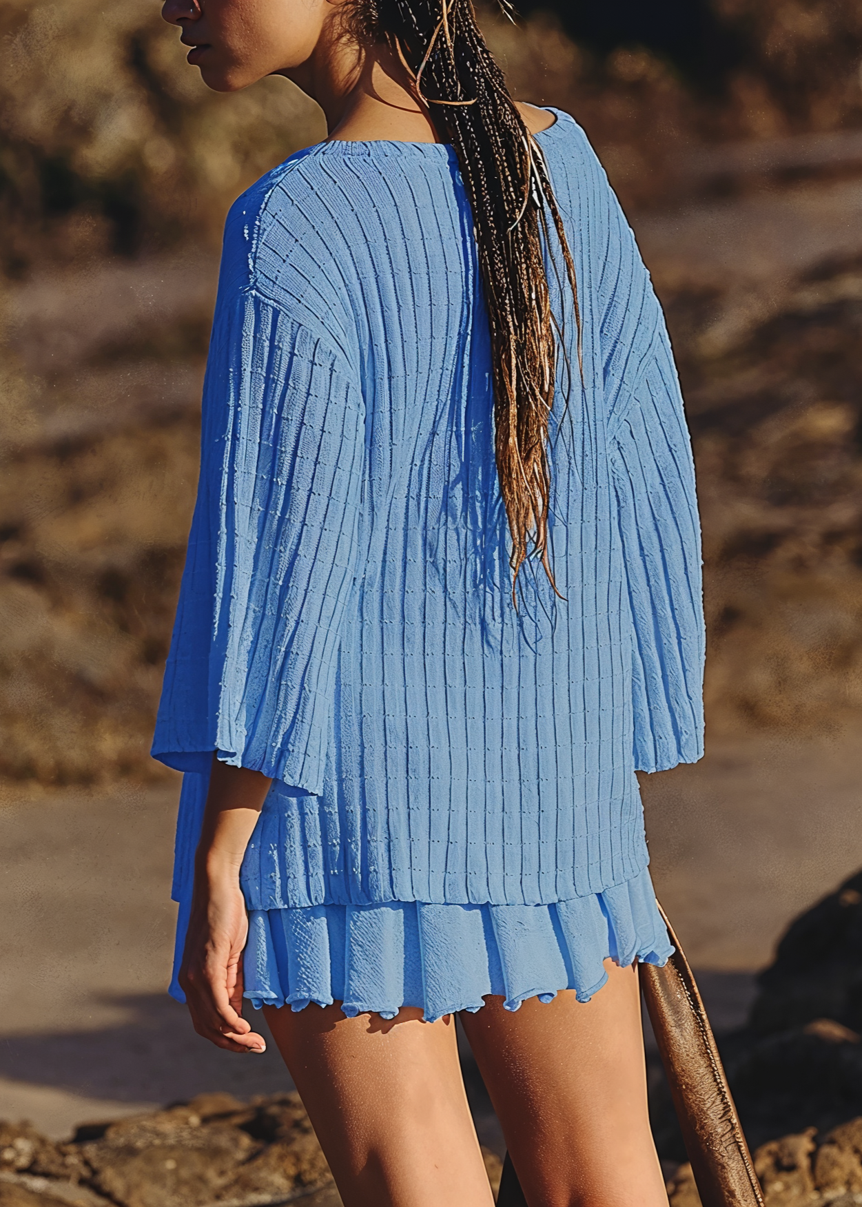 Andie - Knit Sweater (+ Free Pleated Skirt)