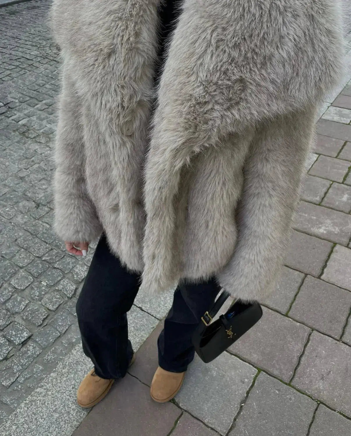 Elyna - Faux Fur Coat