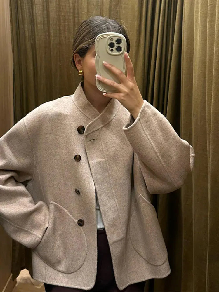 Izzy - Oversized Wool Coat