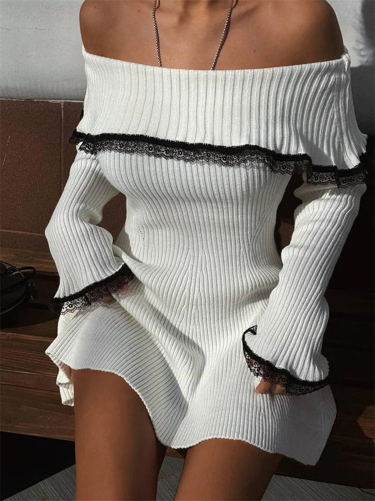 Camila - Knitted Mini Dress