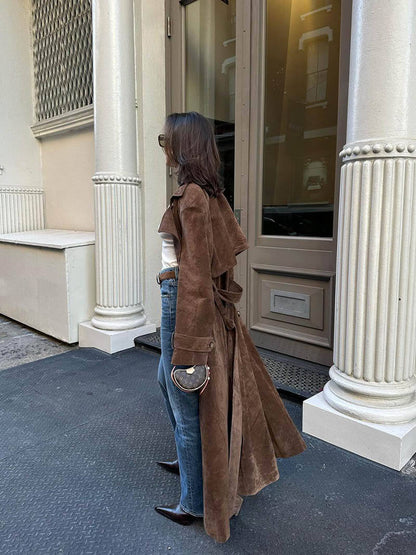 Canyon Breeze Suede Coat